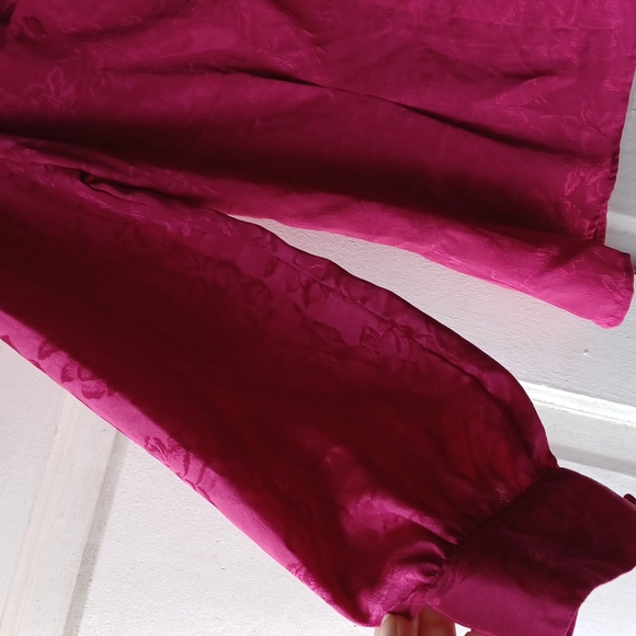 Peters and Ashley Pink Satin Floral Design 💗 size 14 - Picture 4 of 7